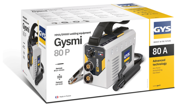 EQUIPO DE SOLDADURA GYSMI 80 P - CARTÓN - Imagen 4