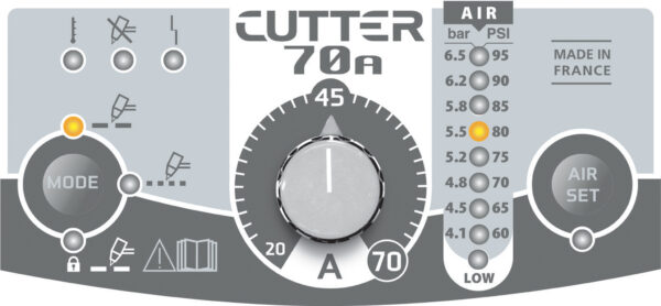CORTADOR PLASMA CUTTER 70 CT - ANTORCHA INCLUIDA - Imagen 2